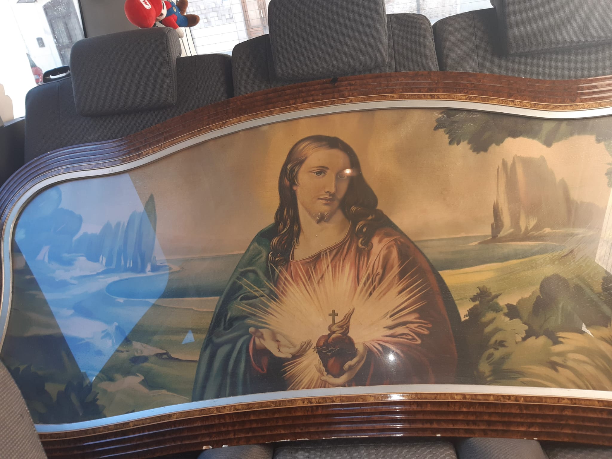 Framed Sacred Heart print