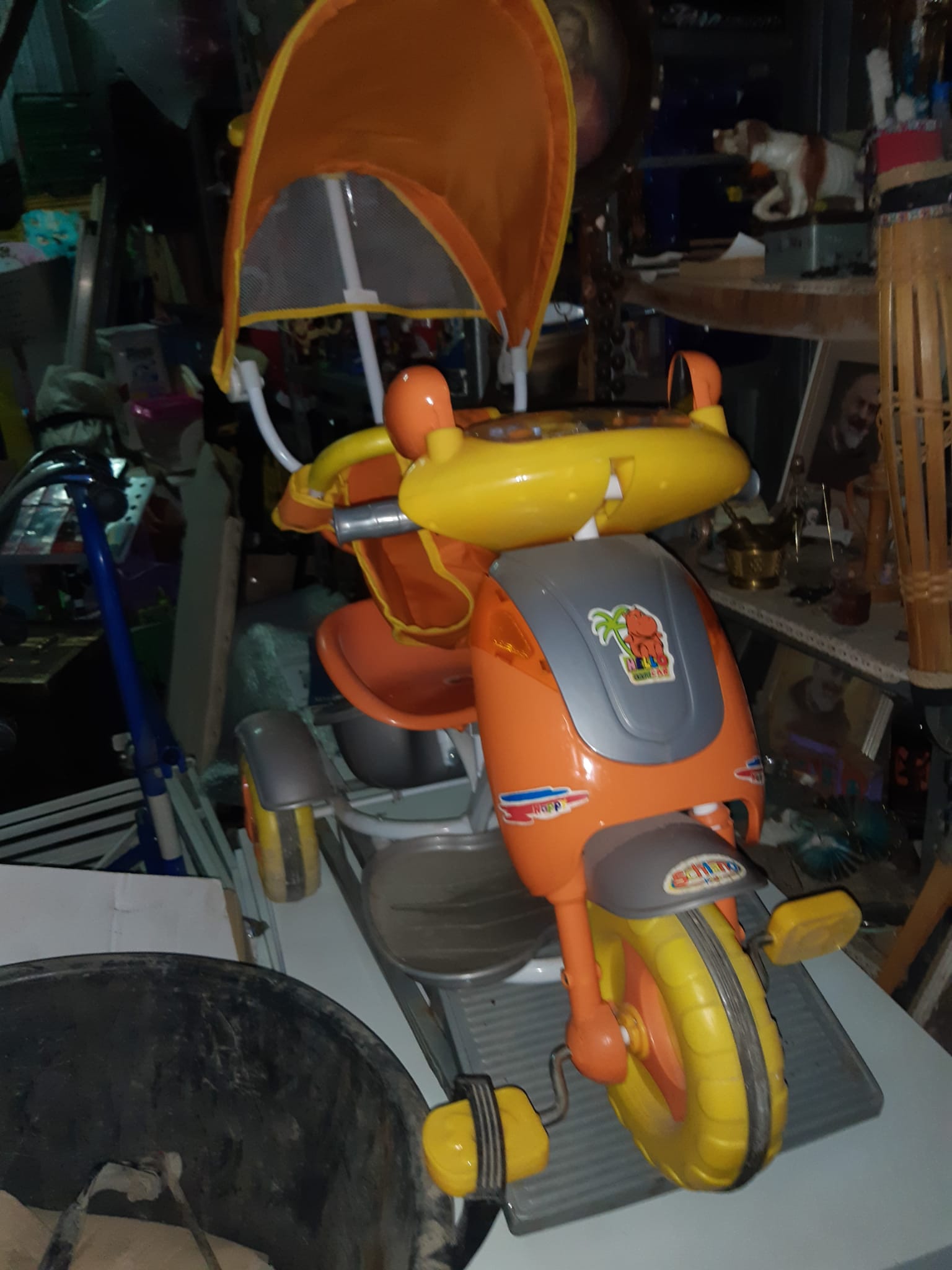Tricycle with canopy